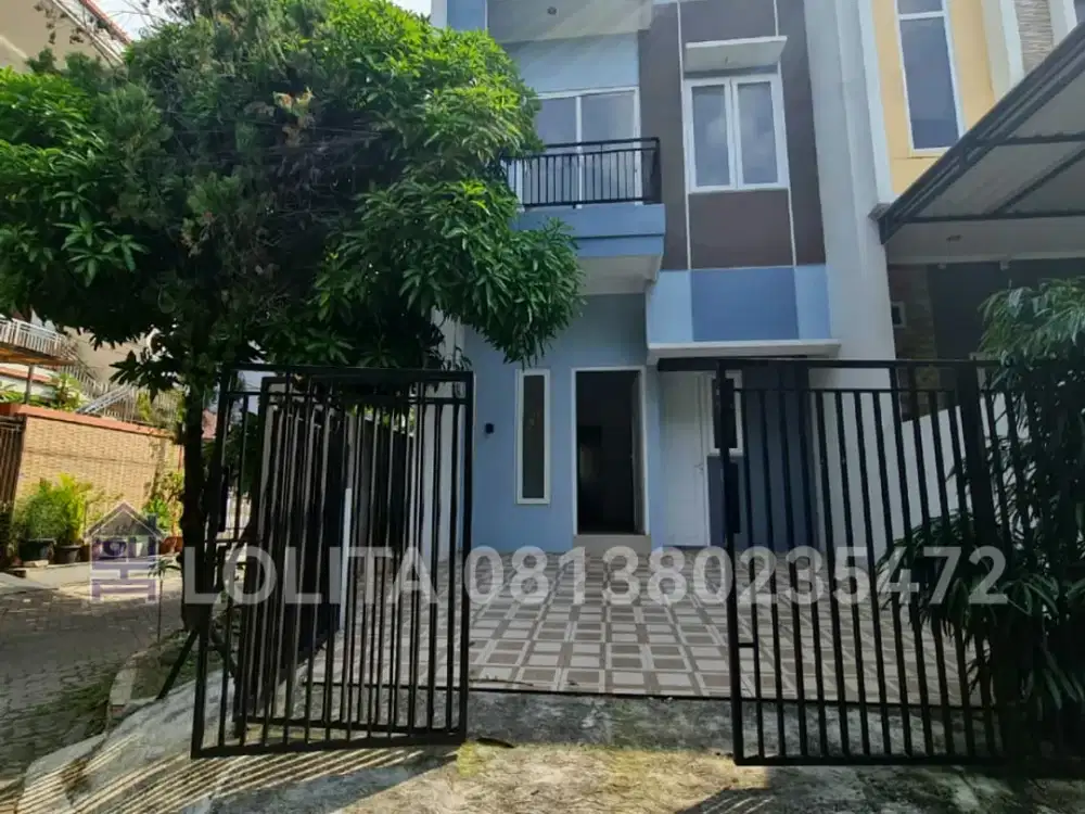 Rumah Hook 2 Lantai Brand New siap Huni 6x12,5 Gading Griya Lestari