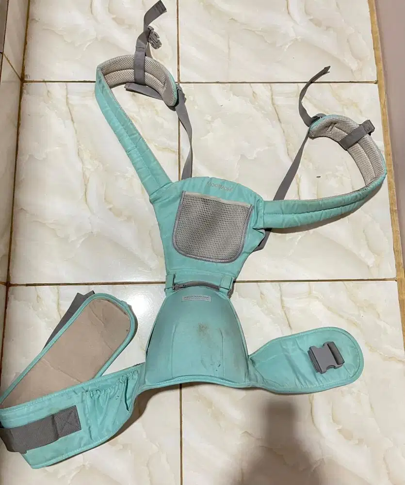 Mooimom hipseat macaroon green