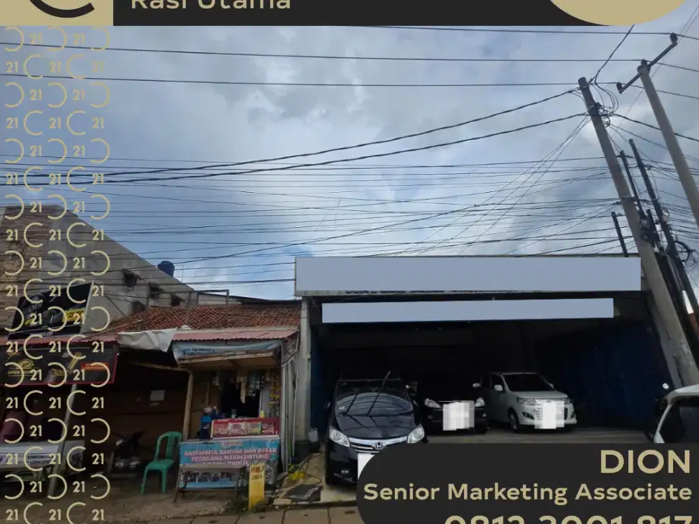 Dijual Rumah Dan Ruang Usaha Di Jalan Raya Narogong Cileungsi Bogor