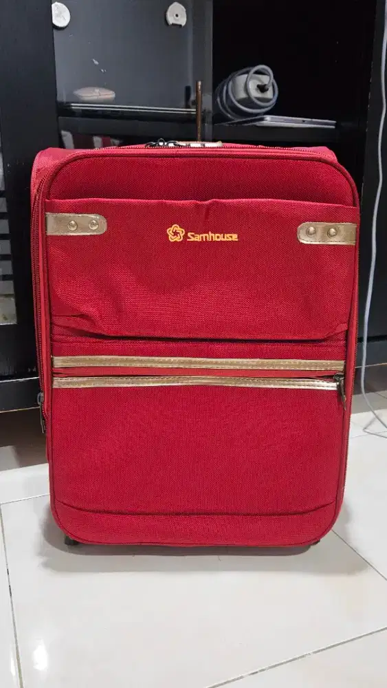 Tas koper Samhouse 20inch warna merah