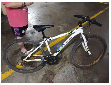 SEPEDA POLYGON THUNDER WHITE ALLOY