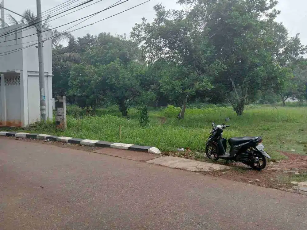 DIJUAL TANAH PINGIR JLN DESA TAMANSARI SETU COCOK BUAT GUDANG DAN CLUSTER