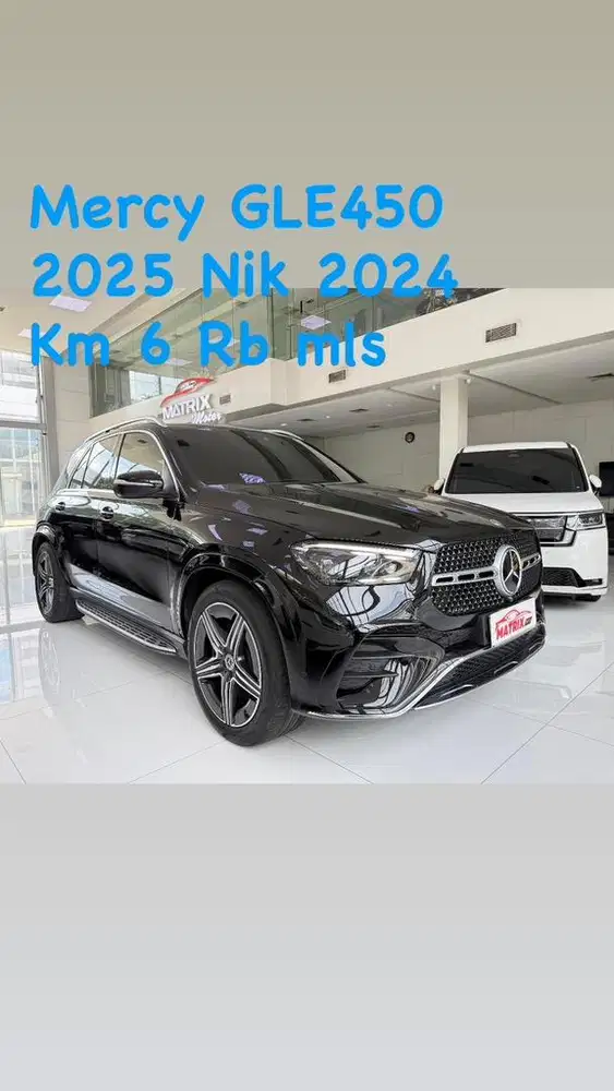 Mercy GLE450 Nik 2024 facelift Black on black Siap Pakai