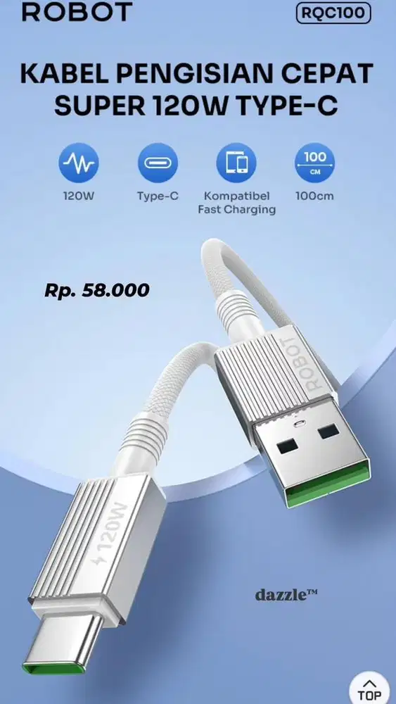 KABEL CHARGER ROBOT RQC100