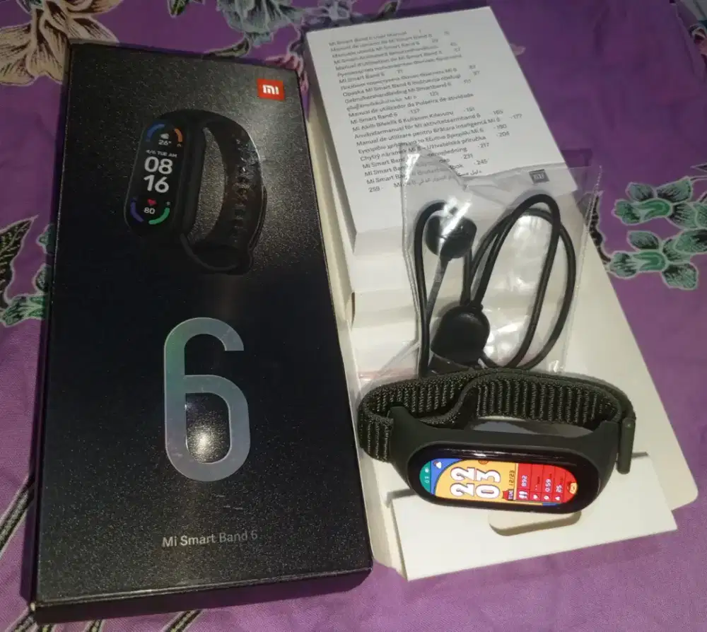 Mi Band 6 ori Xiaomi smartband smartwatch