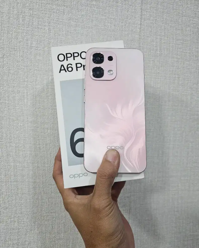 Oppo A6 Pro 5G 8+256gb seken likenew bisa cash/cicilan paylatter