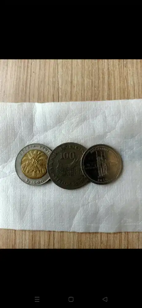 Di jual koin kuno ori dan asli murah aja wa dan hp