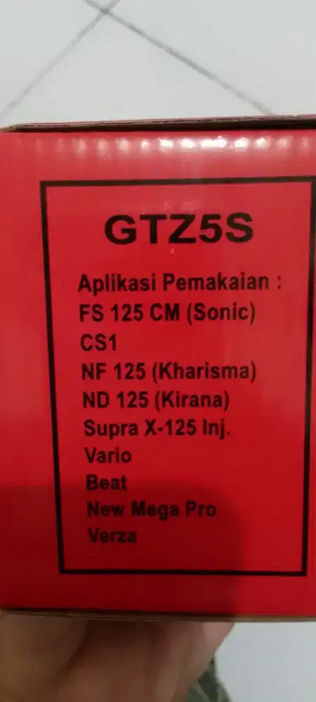 Di Jual Aki Honda Genuine Gtz5S Asli Murah