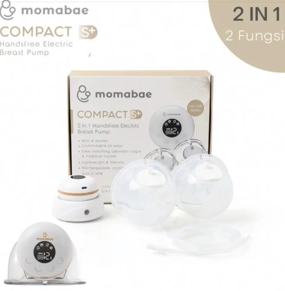 Pompa Asi Momabae Compact S+ handsfree dualpump