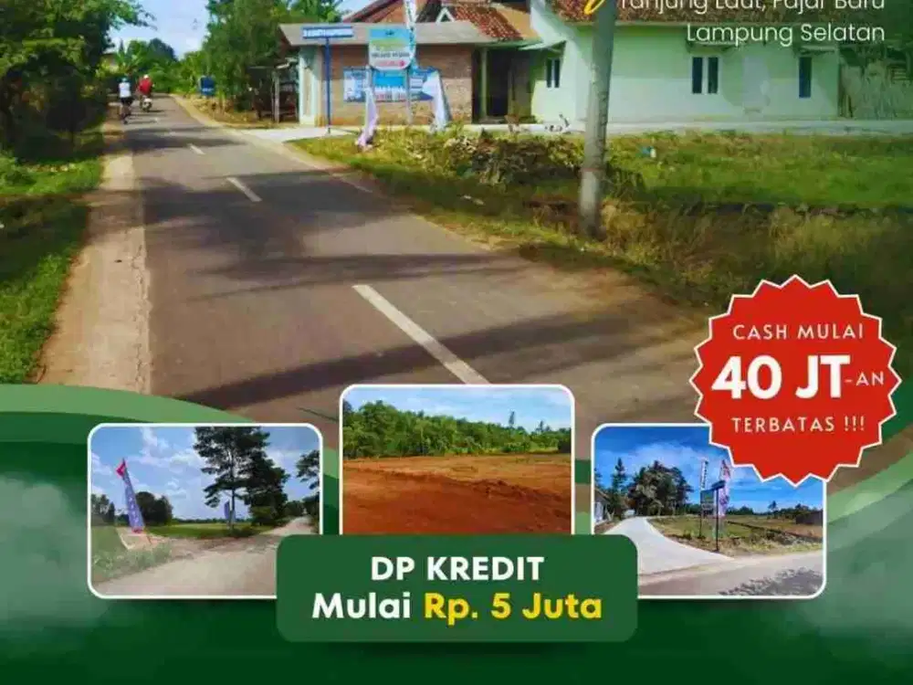 KAVLING MURAH FAJAR BARU DKT KOTAMADYA BANDAR LAMPUNG