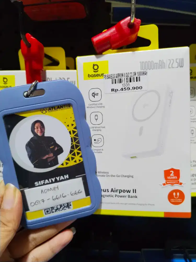 PB BASEUS AIRPOW II Qi2 22.5W 10000MAH | ATLANTIS DAHSYAT
