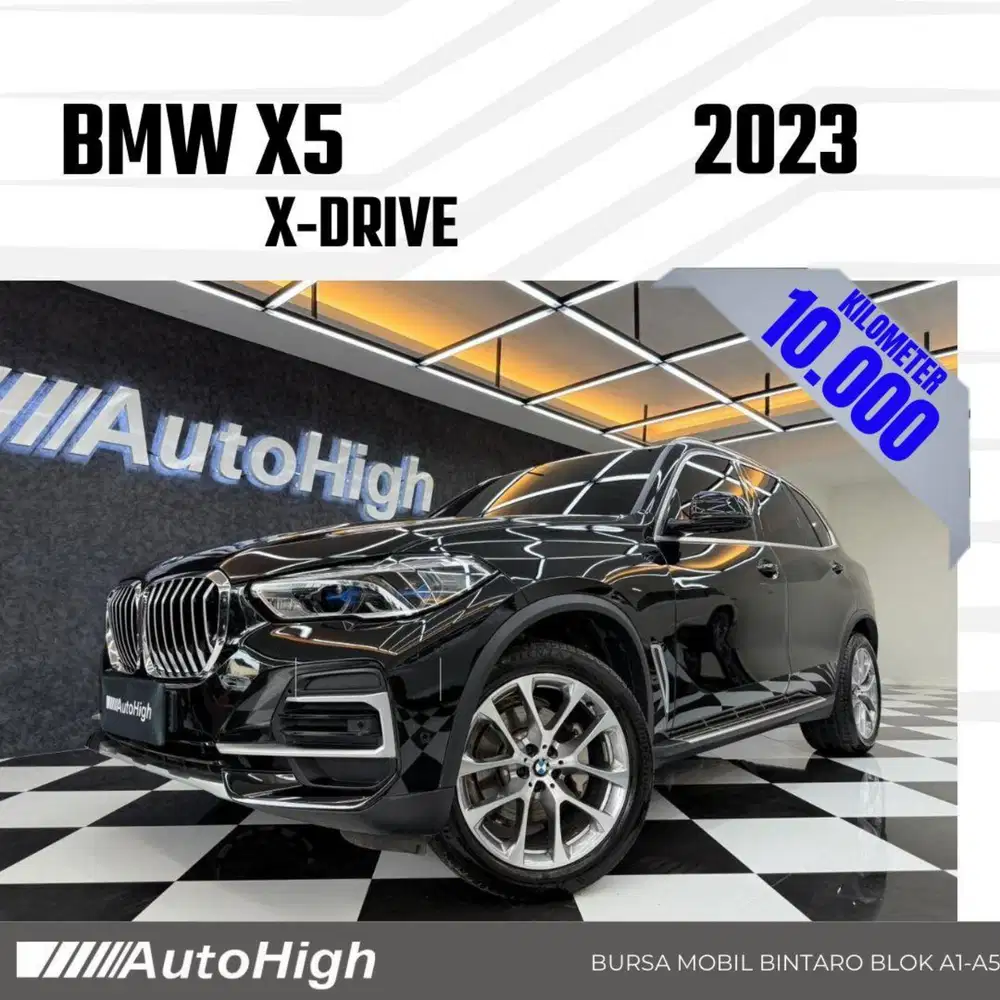 DP10% [Km10.000] X5 7Seater 2023 Black / M-Sport Reg 2024 #AUTOHIGH