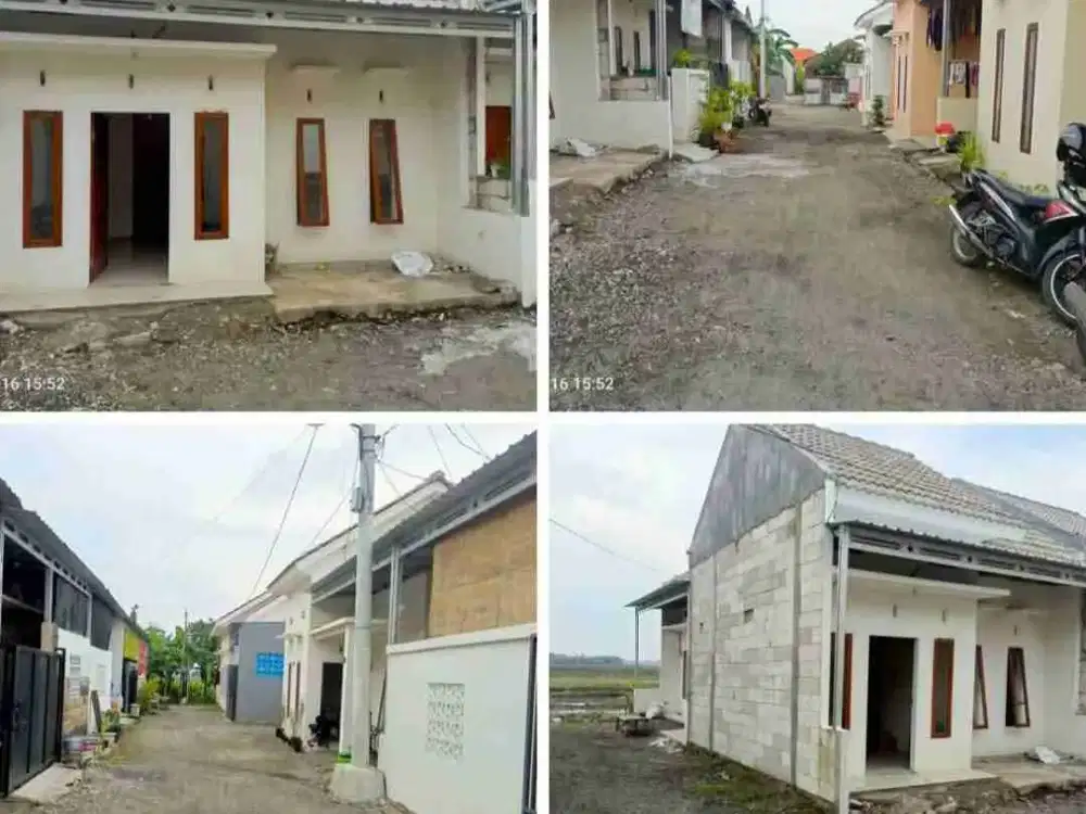 Rumah kampung siap huni Candi Sidoarjo bisa kredit inhouse tanpa bank