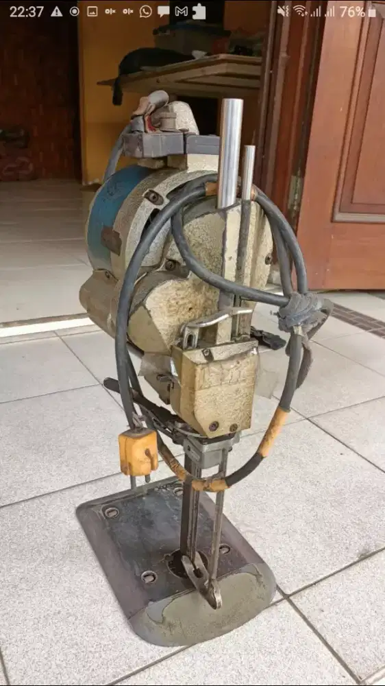 Mesin potong bahan kain 8 inchi