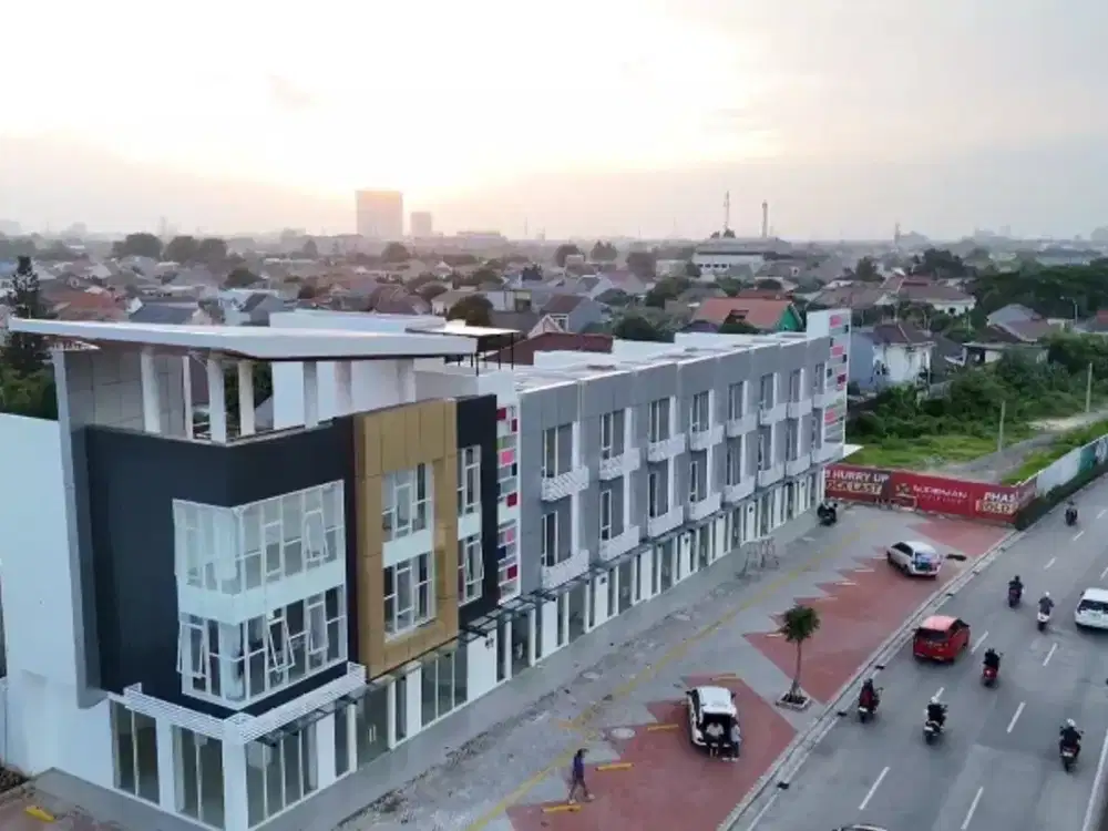 Sisa 1 Unit,Ready, Ruko Sudirman Jalan Utama Jababeka