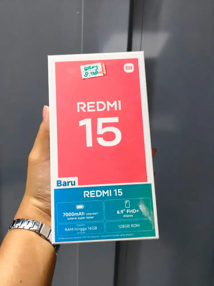 PROMO REDMI 15 8/256 GB BANTING HARGA