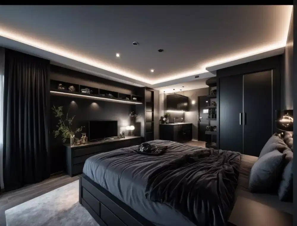 Studio Premium Full Furnished di Mansyur Residences – Siap Huni