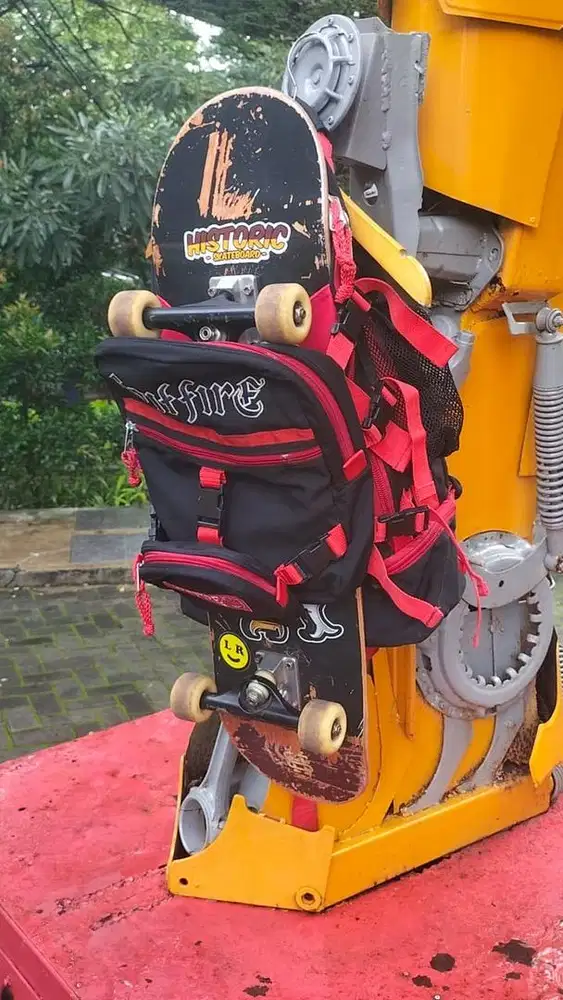 Murah tas skateboard spitfire nego