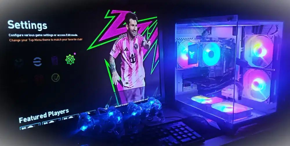 PC GAMING PES 2026 - ROBLOX - FREEFIRE - VALORANT