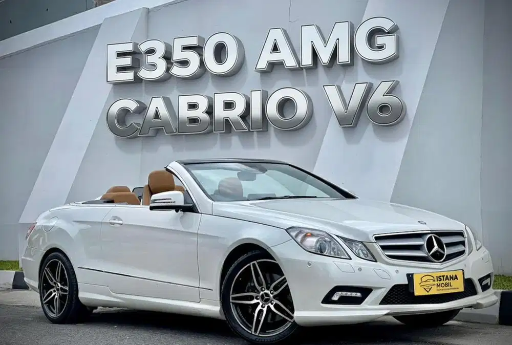 MERCEDE BENZ E350 AMG V6 AUTOMATIC 2011 CABRIO CABRIOLET AT COUPE MX5