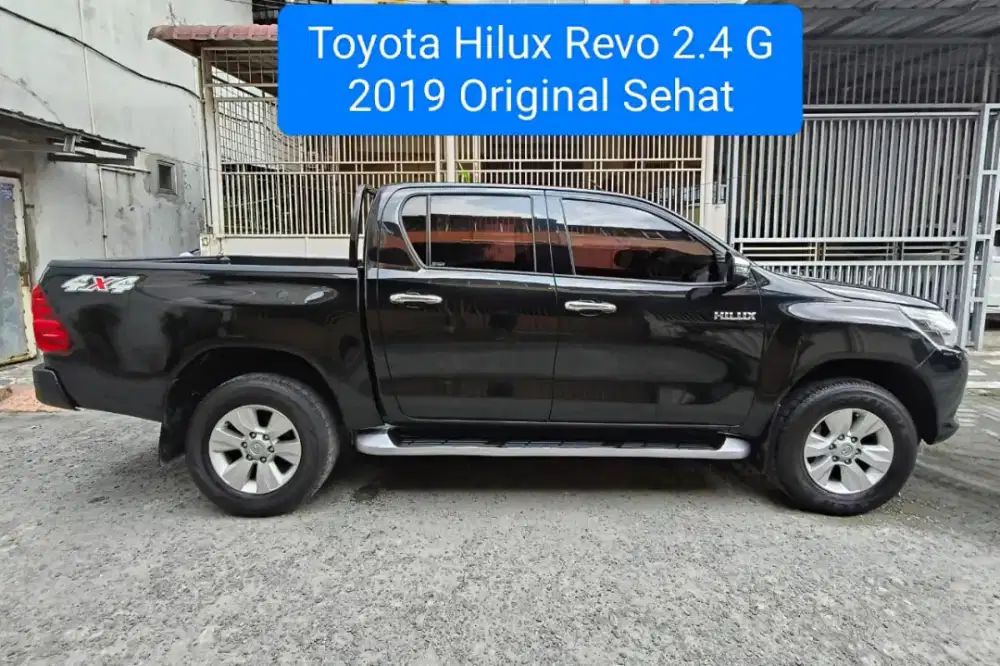 Toyota Hilux Revo 2.4 G 2019 Diesel Double Cabin (4×4) Original Cantik