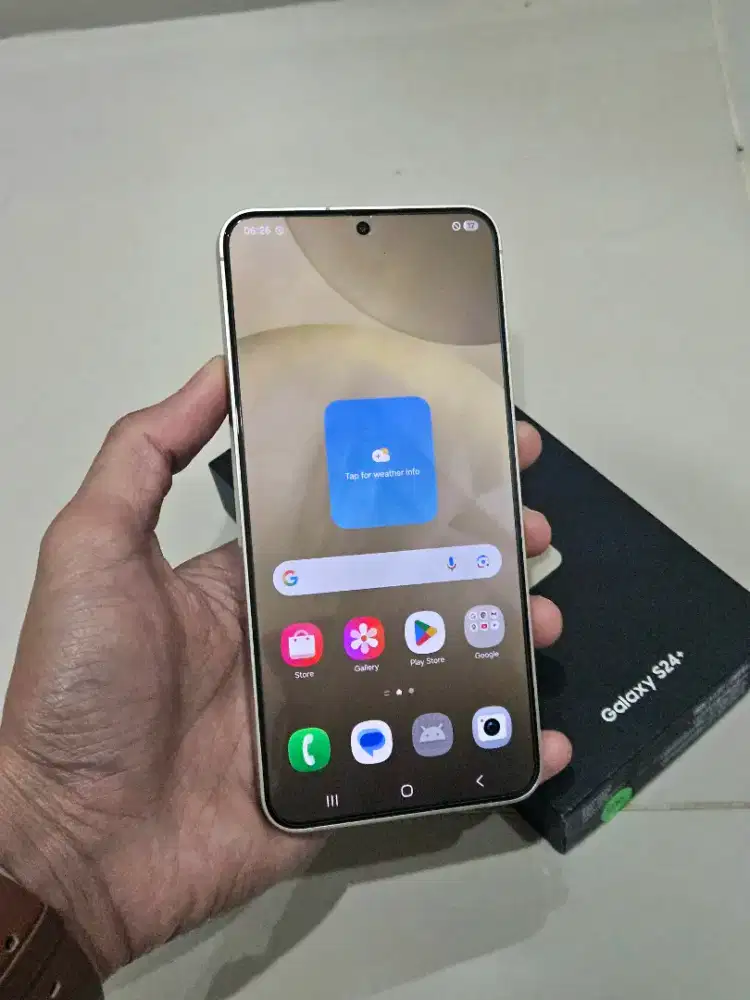 Samsung S24+ Plus 12/256GB Yellow Amber Lengkap