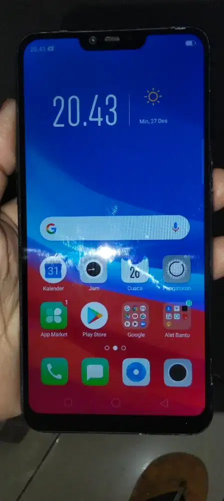 Djual hp Oppo mulus kinclong smua lancar no minus hrg msih bs nego