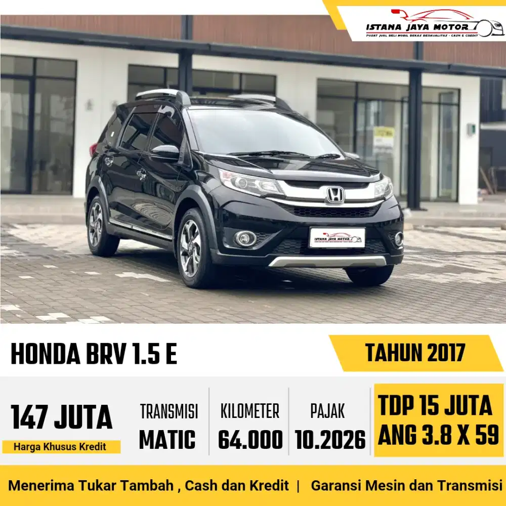 HONDA BRV 1.5 E PRESTIGE CVT 2017
