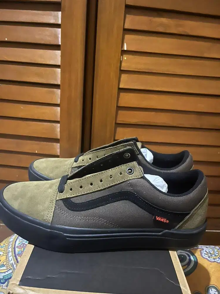 Vans skate bmx brown size 42/9 new resmi navya