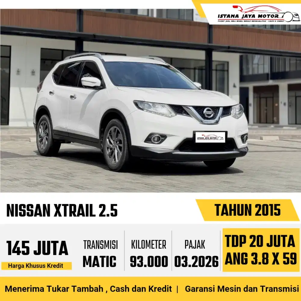 NISSAN XTRAIL 2.5 CVT 2015