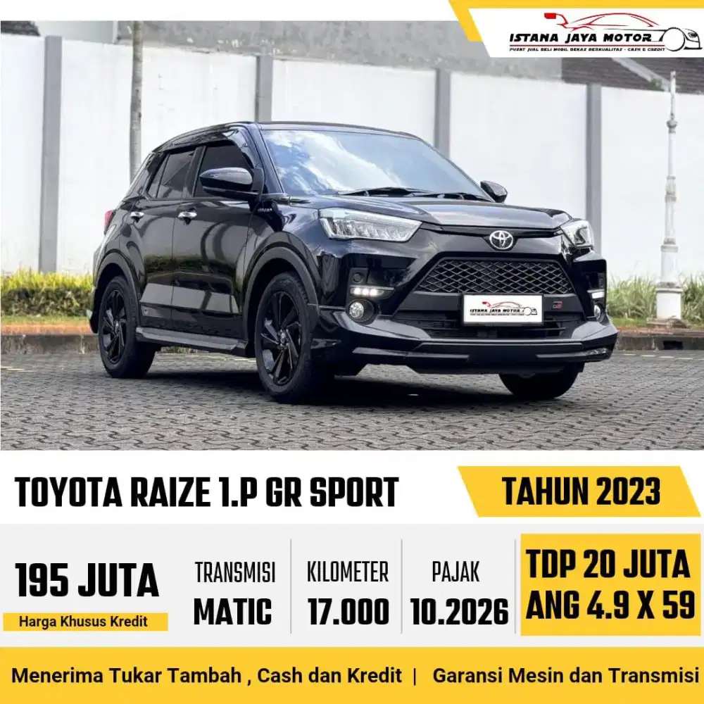 Toyota Raize 1.0 GR Sport AT 2023