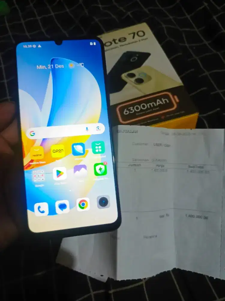 Realmi Not 7 ram 4+8/64