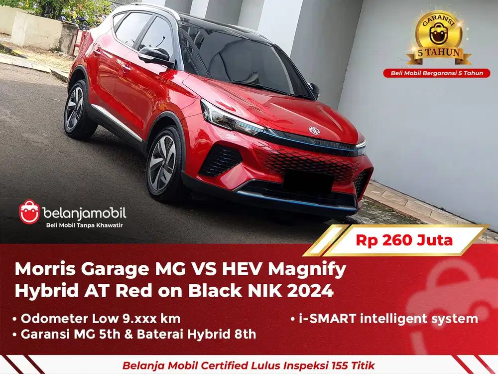 [ GARANSI 5TH ] Morris Garage MG VS HEV Magnify Hybrid AT 2024 2025