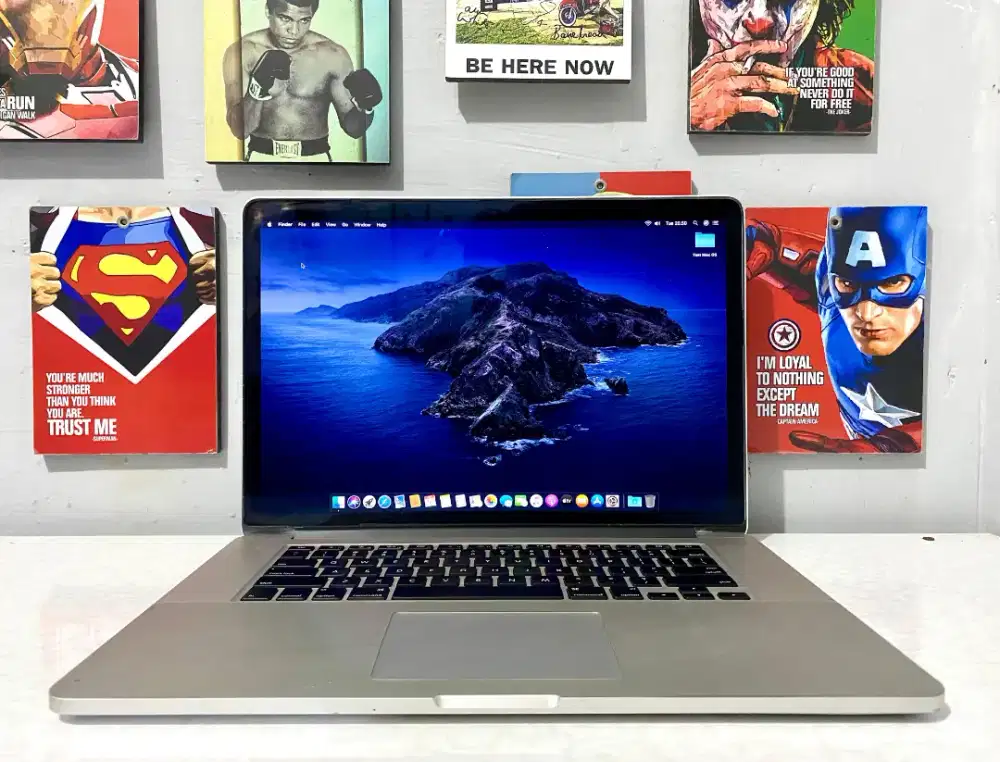 MACBOOK PRO RETINA 15 EARLY 2013, OS CATALINA,CORE i7,RAM8GB,SSD256GB,