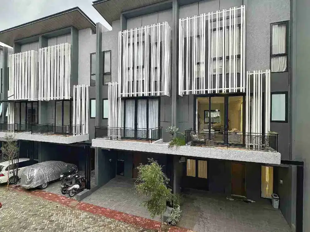 Rumah Mewah Baru Dalam Townhouse Akses Utama Jagakarsa Jakarta Selatan