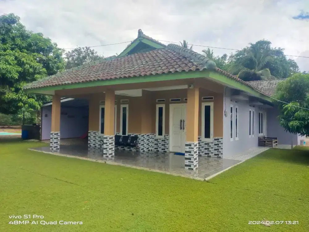Villa lahan luas murah dan strategis cocok untuk taman wisata