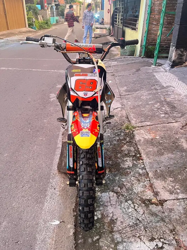 Trail cross x viar anak 100 cc