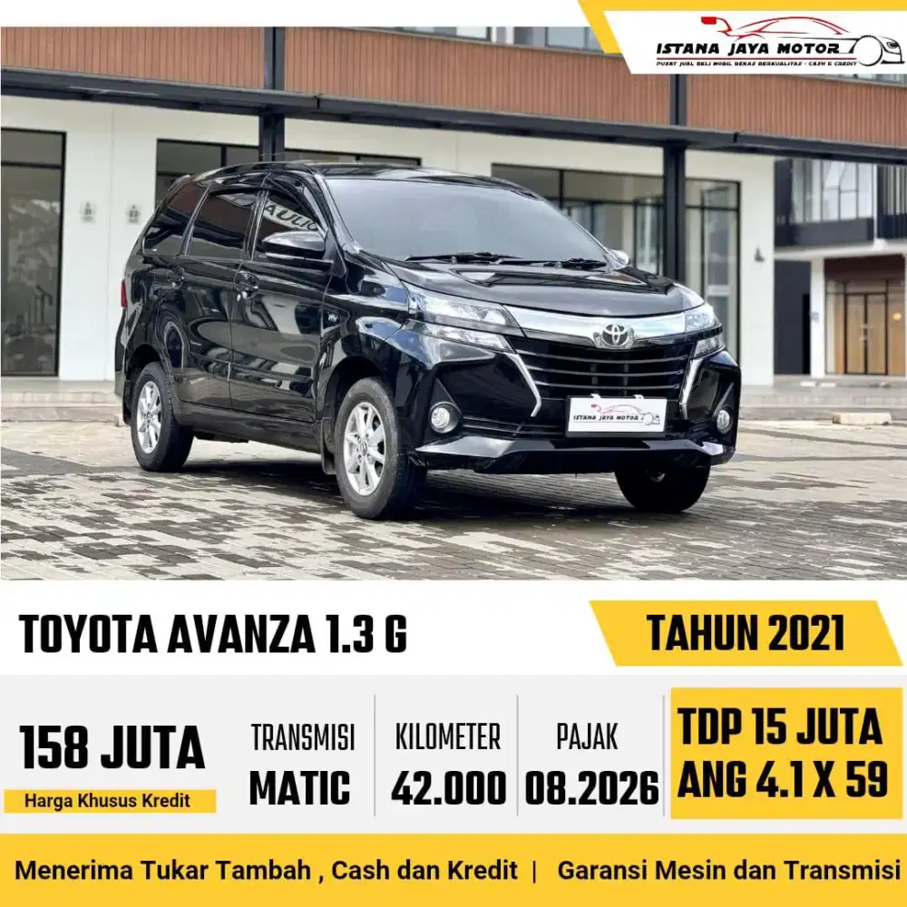 Toyota Avanza 1.3 G AT 2021