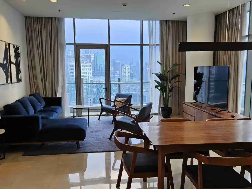 Sewa Apartemen Verde Two Jakarta Selatan 3 Bedroom Full Furnished