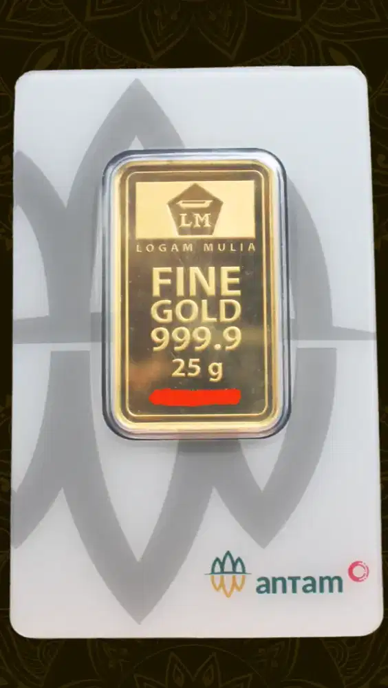 Dijual LM ANTAM 25gr Mulus