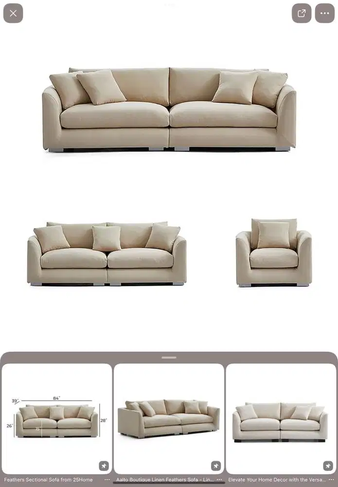 Sofa Lima seater