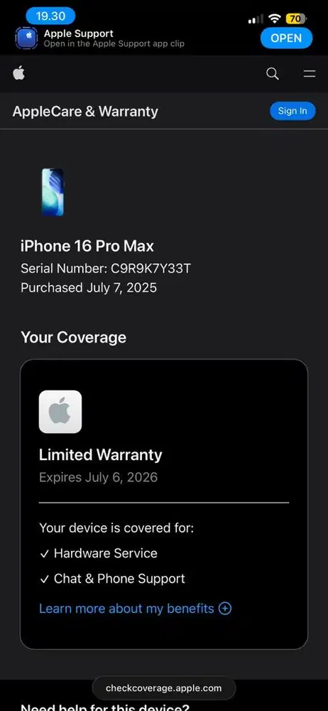 Iphone 16 Pro Max 256Gb iBox