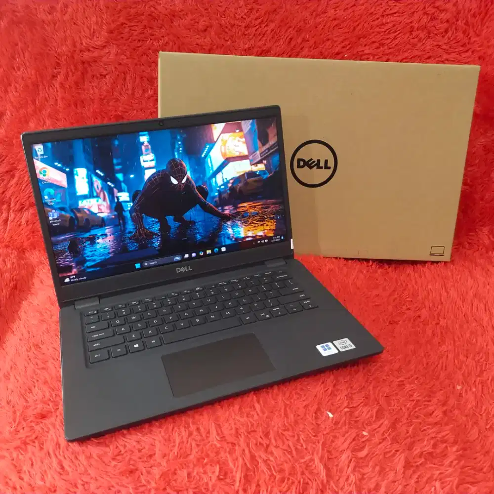 Laptop Dell Latitude 3410 Slim Dark Grey Core i5 Gen 10 Mewah Premium