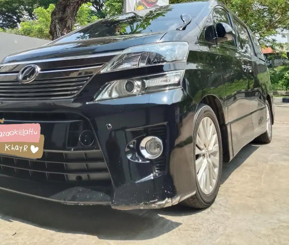Toyota Vellfire 2012 Bensin