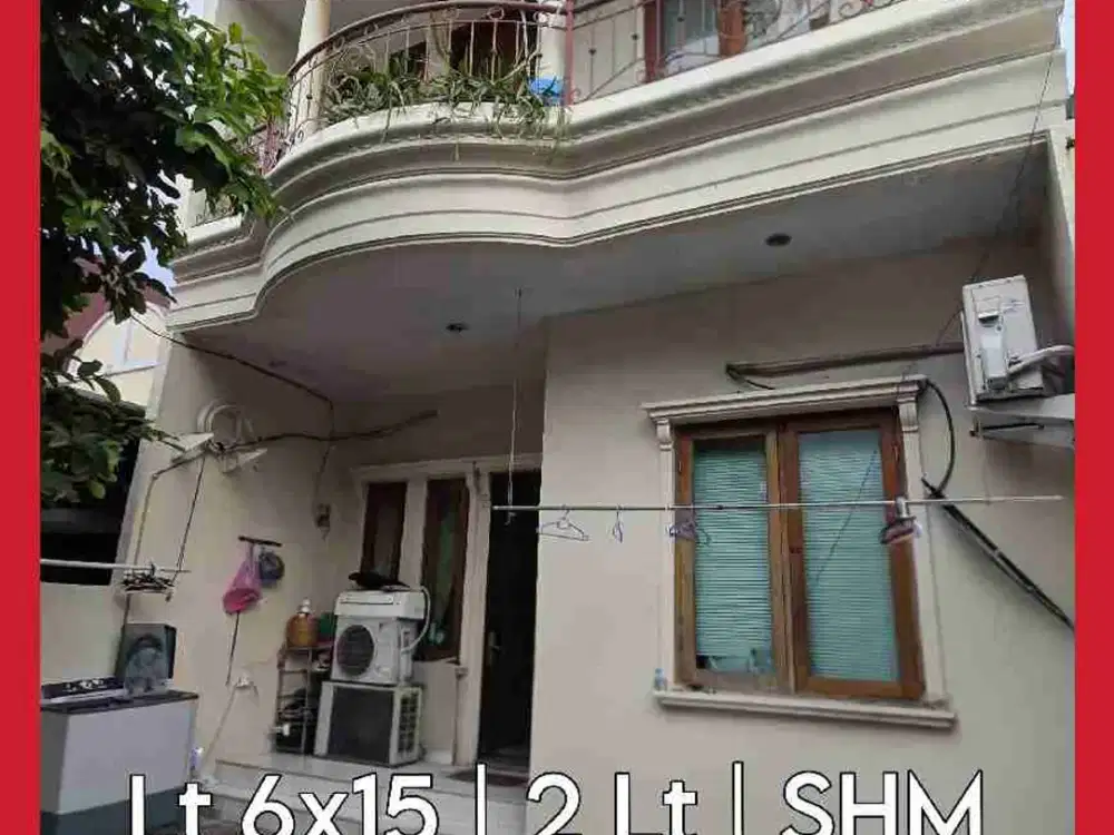 Wilson Rumah 2 lantai uk 6x15 di grand poris