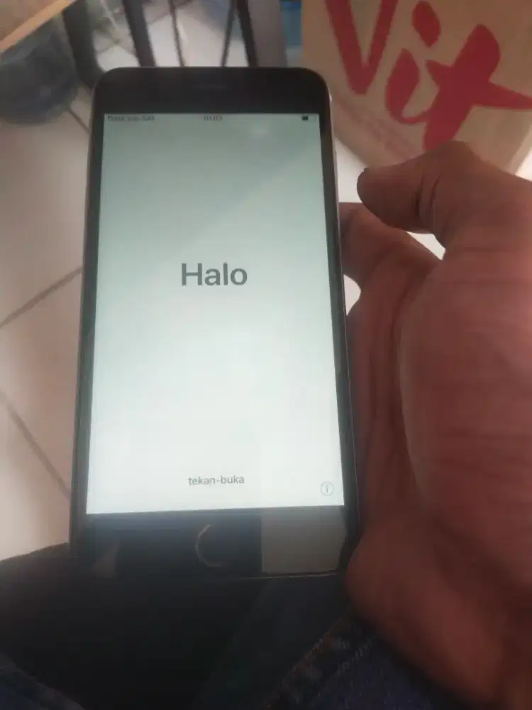 Jual iphone 6+ lock icloud