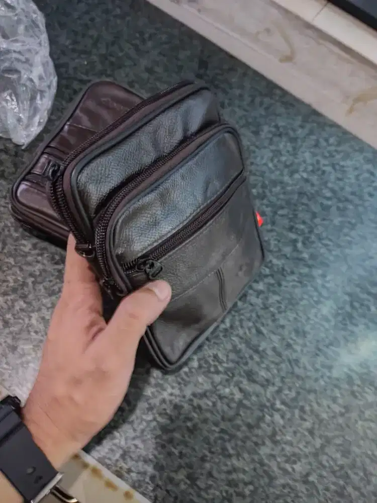 Obral Jual Rugi Tas Selempang Kulit Asli Per 20 Pcs