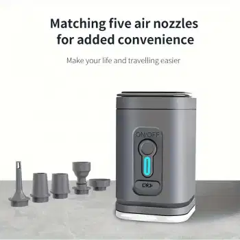 Pompa Angin Elektrik Multifungsi Inflator Deflator with LED