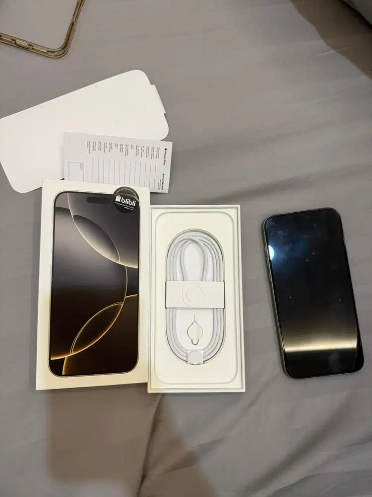 Iphone 16 pro max 256gb garansi resmi