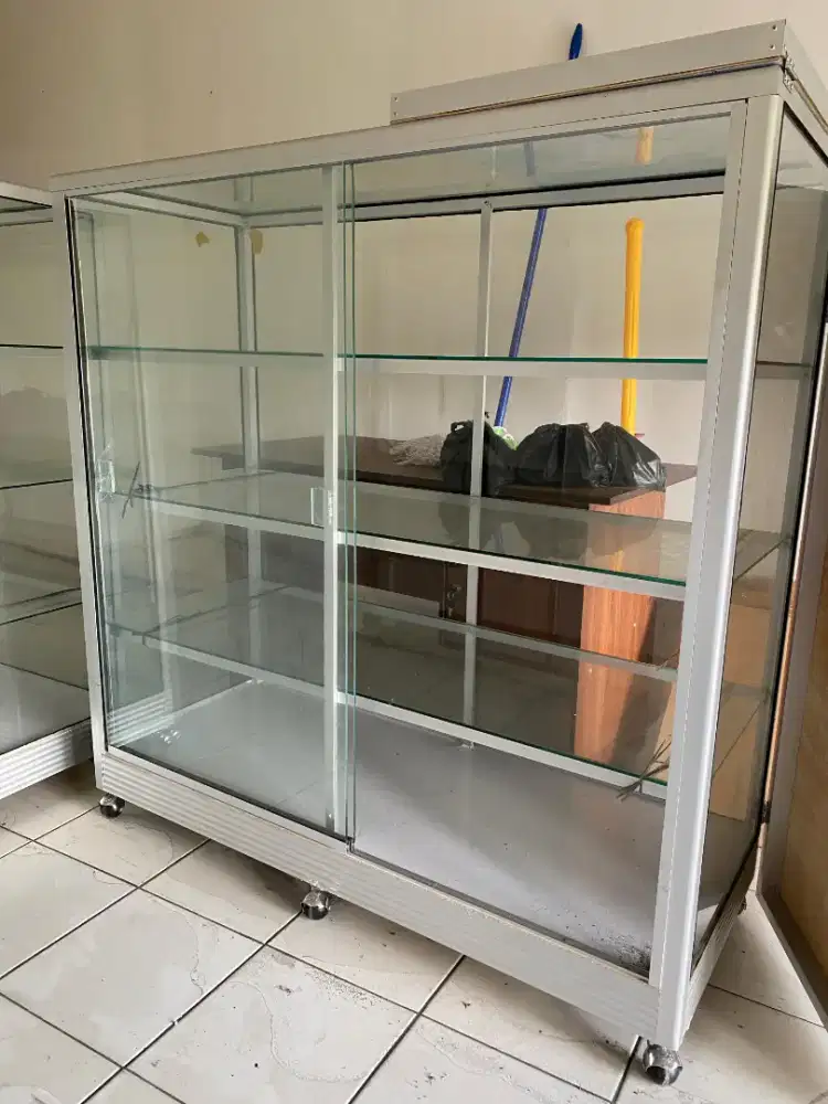 Meja Etalase Kaca Baru Murah